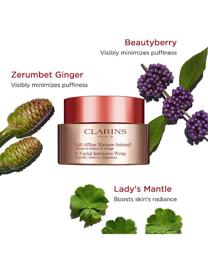 Clarins V-Facial Instant Depuffing Face Mask 2.6 oz. 5