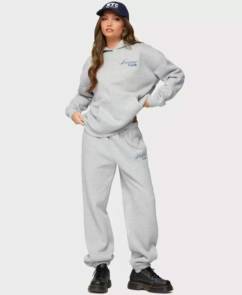 Edikted Women's Leisure Club Sweatpants 3