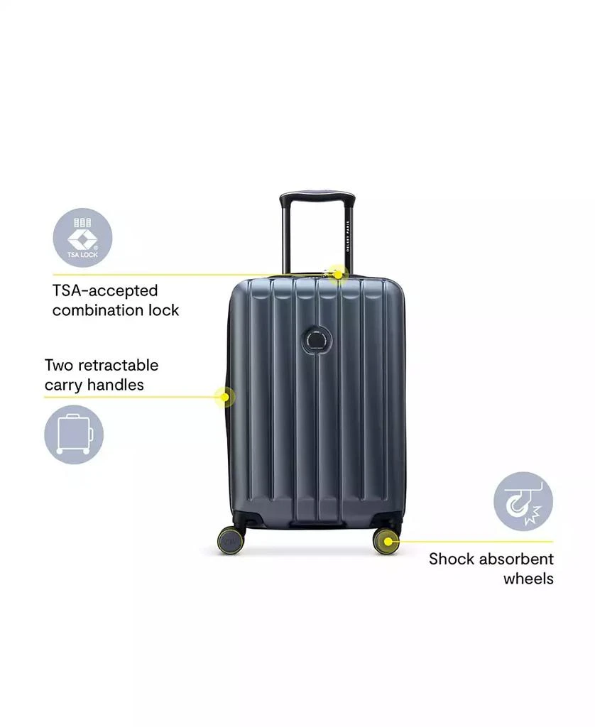 Delsey Paris Shadow 6.0 Expandable 20" Spinner Carry-on Luggage 11