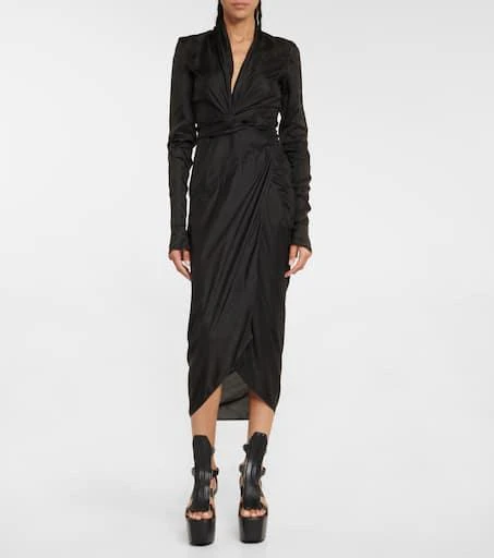 Rick Owens Leather platform sandals 2