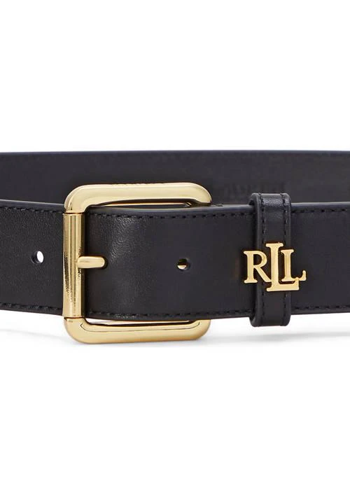 Ralph Lauren Ralph Lauren Logo Keeper Leather Belt 2