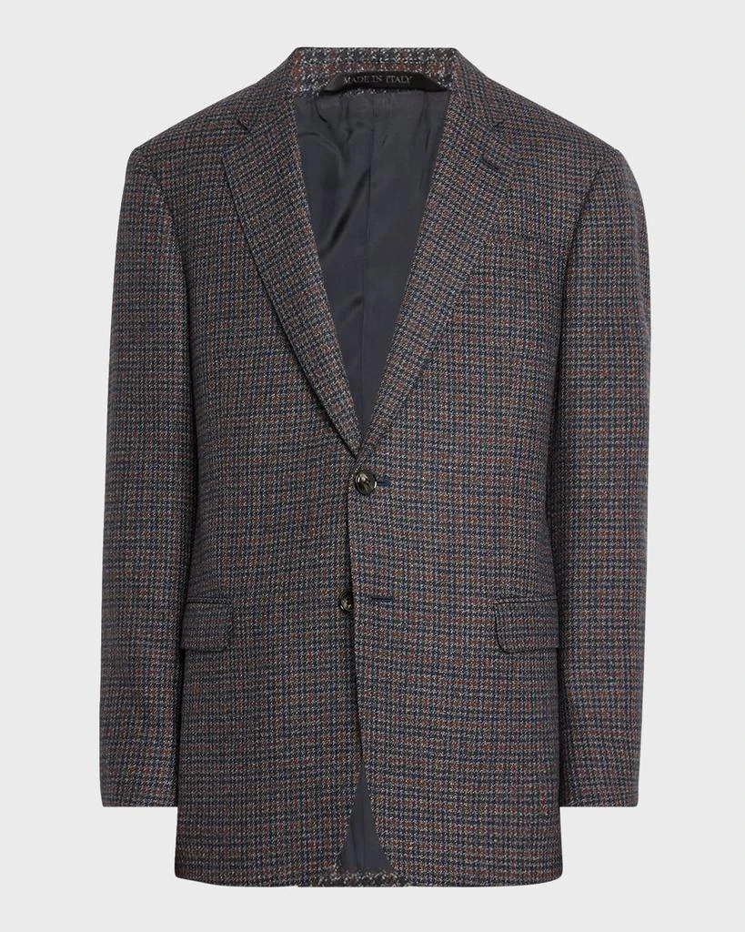 Giorgio Armani Men's Wool-Cashmere Plaid Sport Coat 9