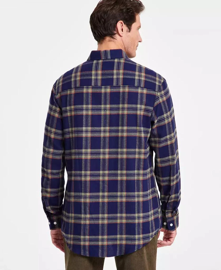 Club Room Men's Regular-Fit Plaid Flannel Shirt, Created for Macy's 2