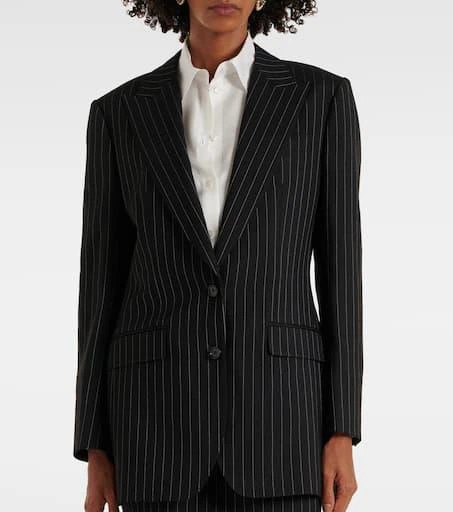 Dolce 
Gabbana Pinstripe virgin wool blazer 4