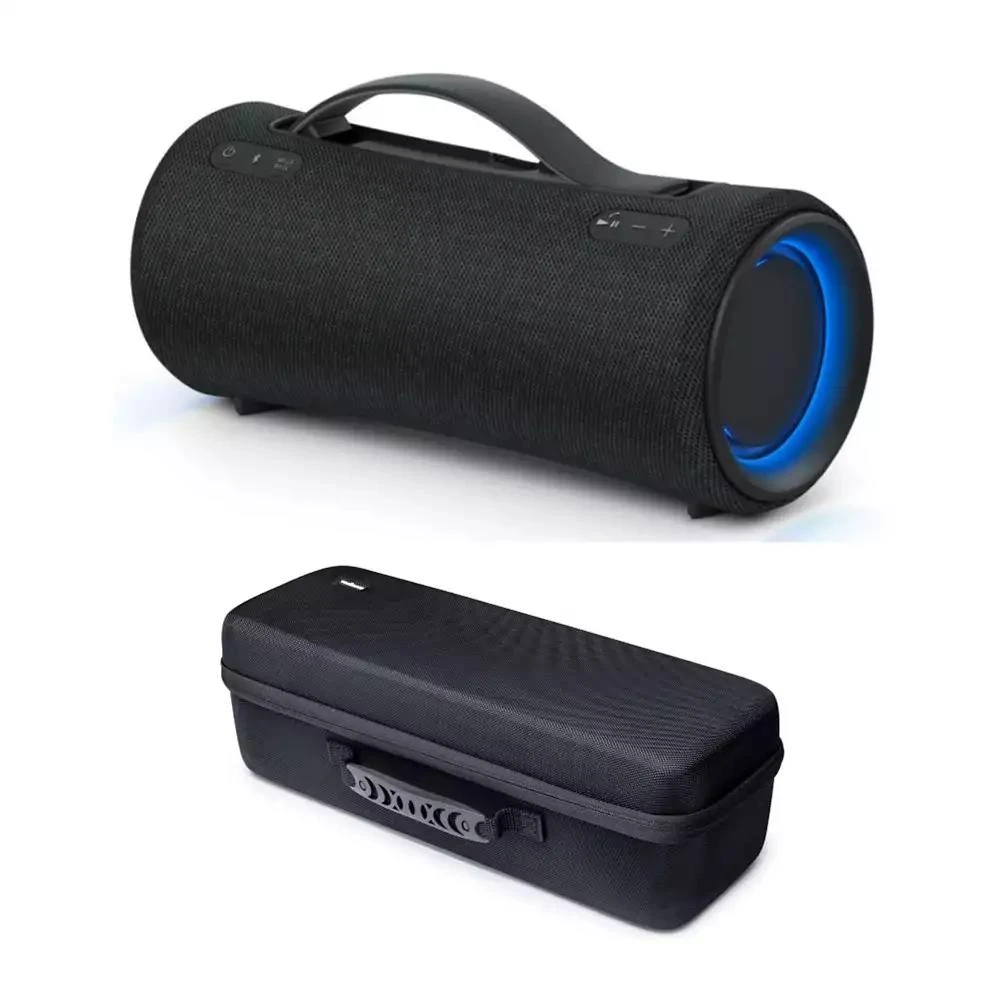 SONY SRS-XG300 X-Series Wireless Portable-Bluetooth Party-Speaker (Black) Bundle 1