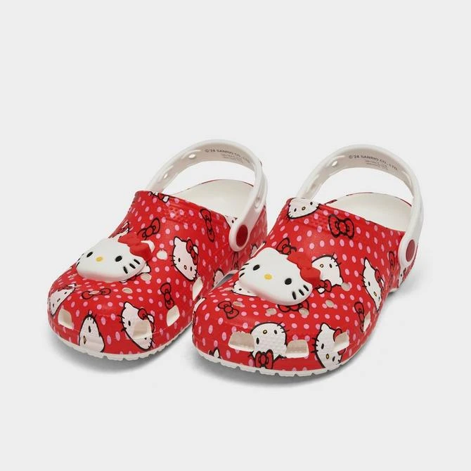 Crocs Girls' Little Kids' Crocs x Hello Kitty Classic Clog Shoes 2