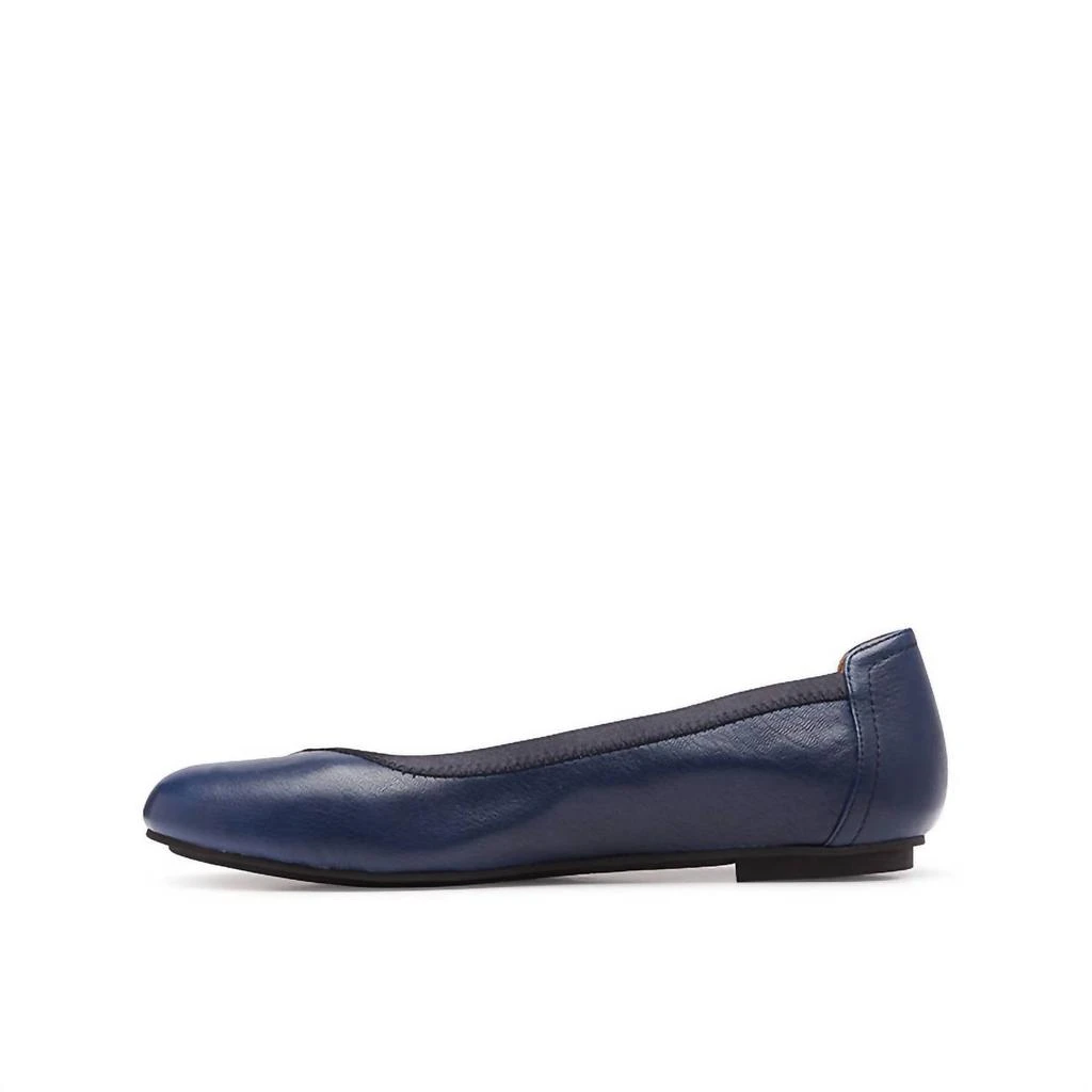 VIONIC Spark Caroll Ballet Flat Shoes - Wide Width In Navy 3