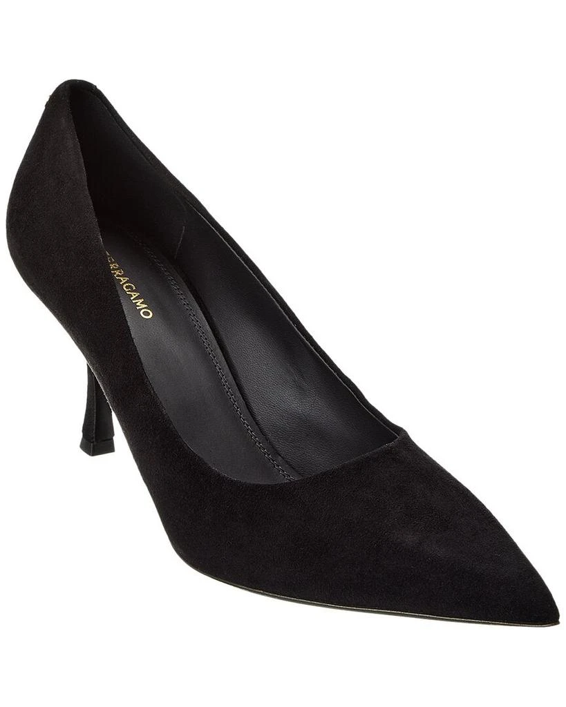 Salvatore Ferragamo Ferragamo Elydea Suede Pump 1