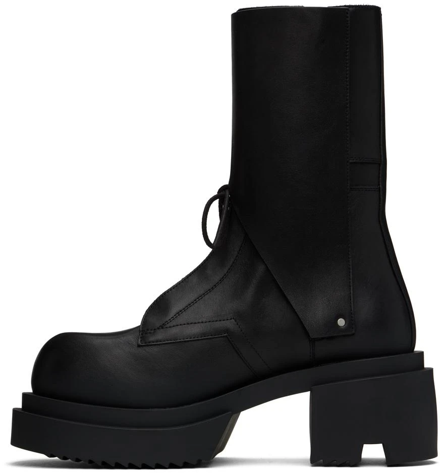 Rick Owens Black Field Bogun Boots 3