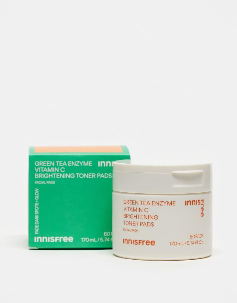 Innisfree INNISFREE Green Tea Enzyme Vitamin C Brightening Toner Pads - 60 pads