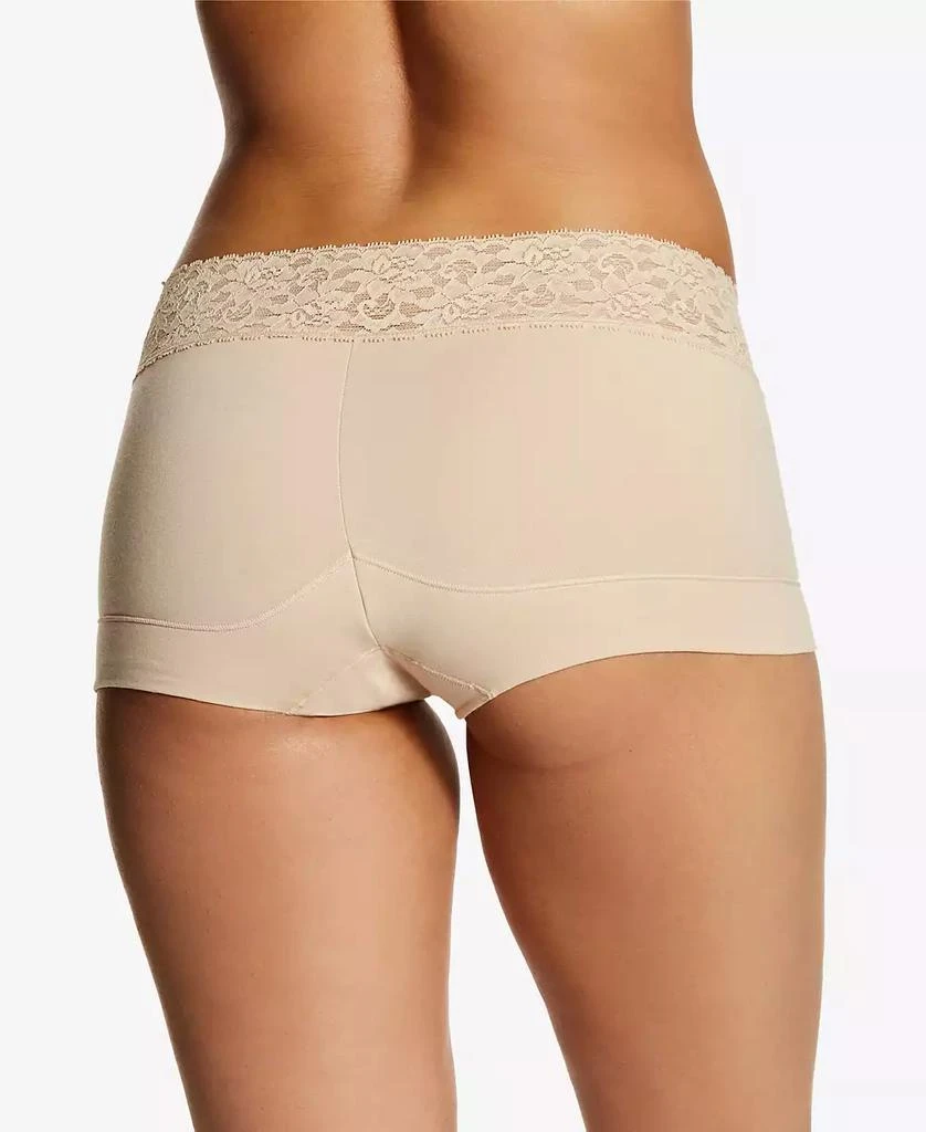 Maidenform Cotton Dream Lace Boyshort Underwear 40859 3