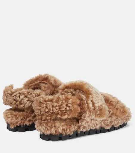 Miu Miu Shearling sandals 3