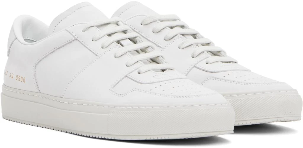 Common Projects White Decades Sneakers 4