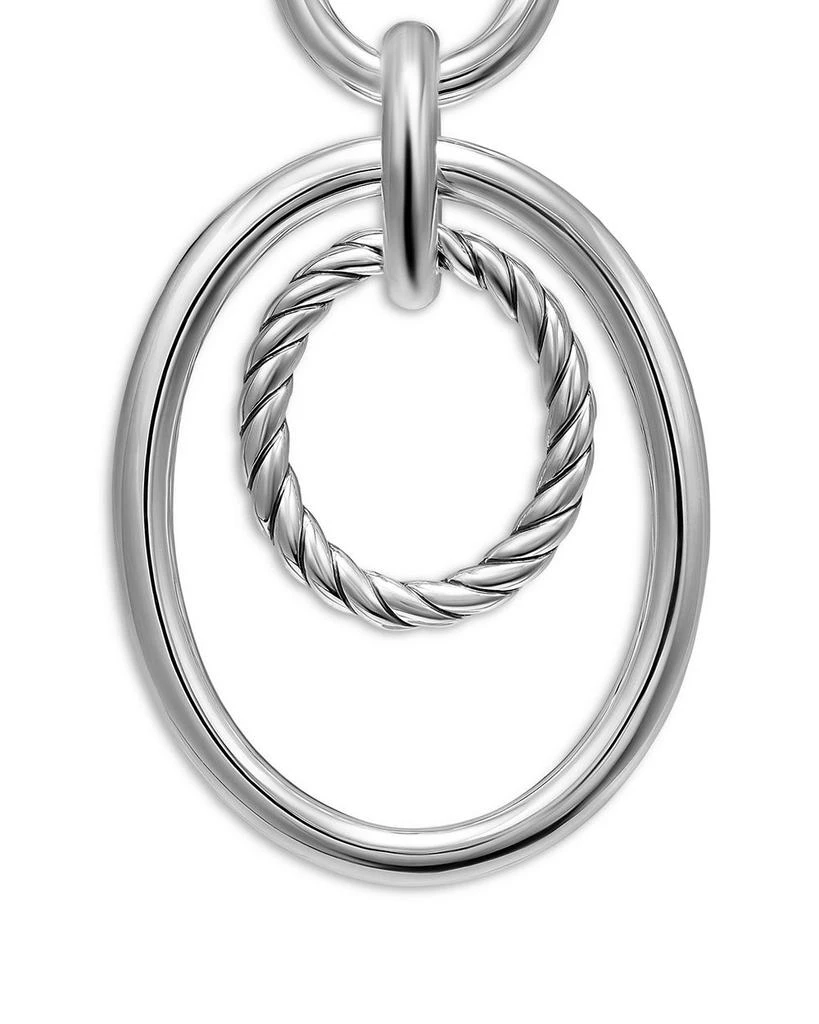 David Yurman DY Mercer® Mobile Drop Earrings in Sterling Silver, 65.7mm 3