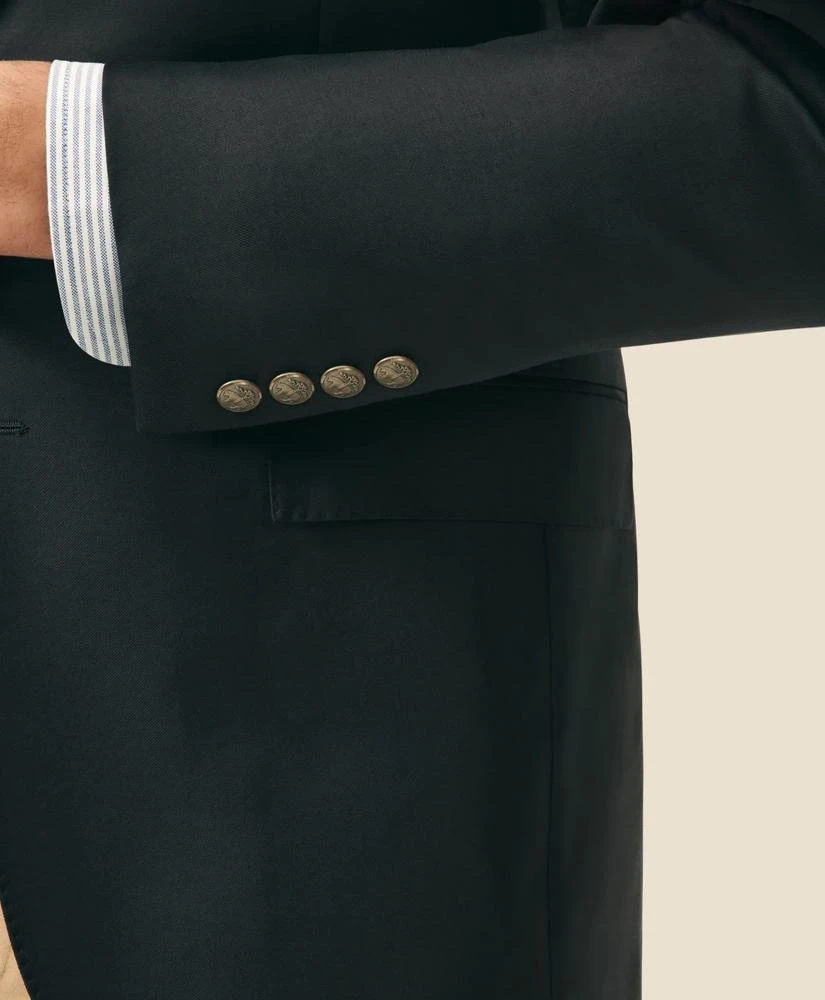 Brooks Brothers Classic Fit Stretch Saxxon™ Wool 1818 Blazer 4