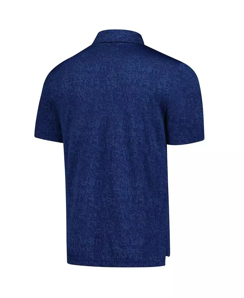 Fanatics Men's Royal Edmonton Oilers Authentic Pro Jacquard Polo Shirt 3