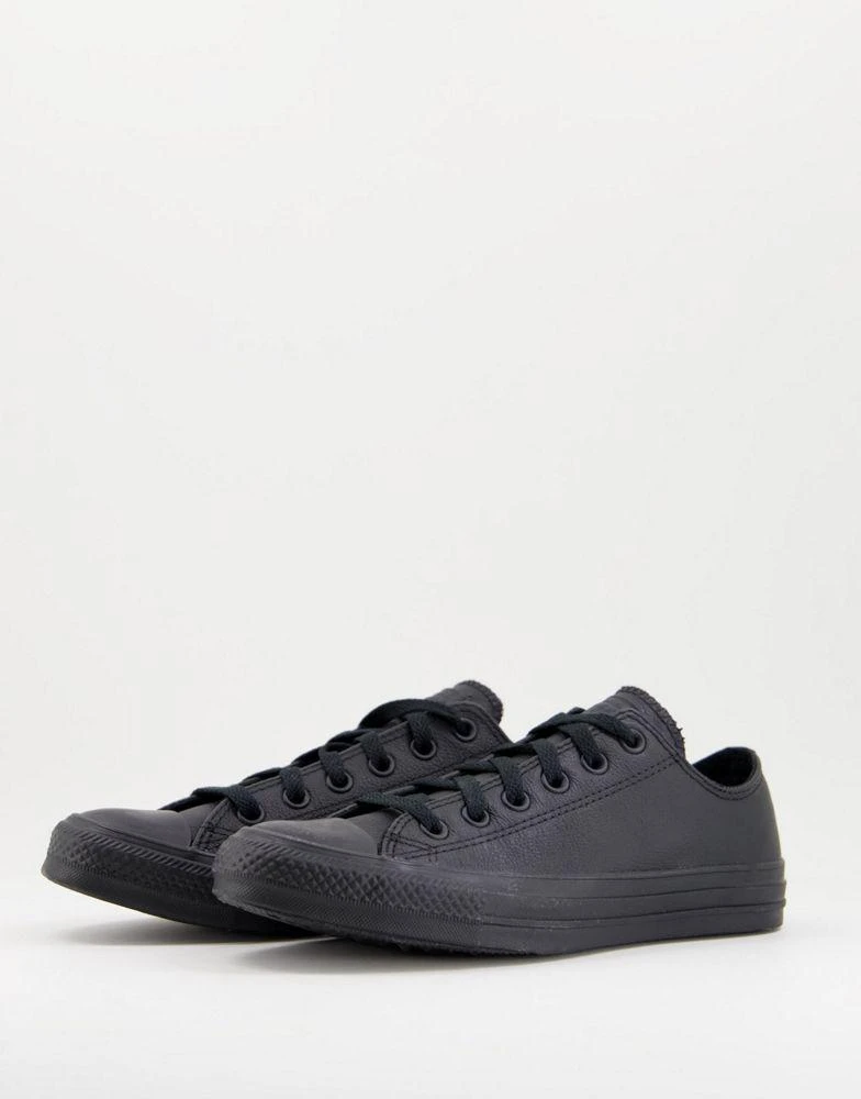 Converse Converse Chuck Taylor All Star Ox trainers in black mono 1