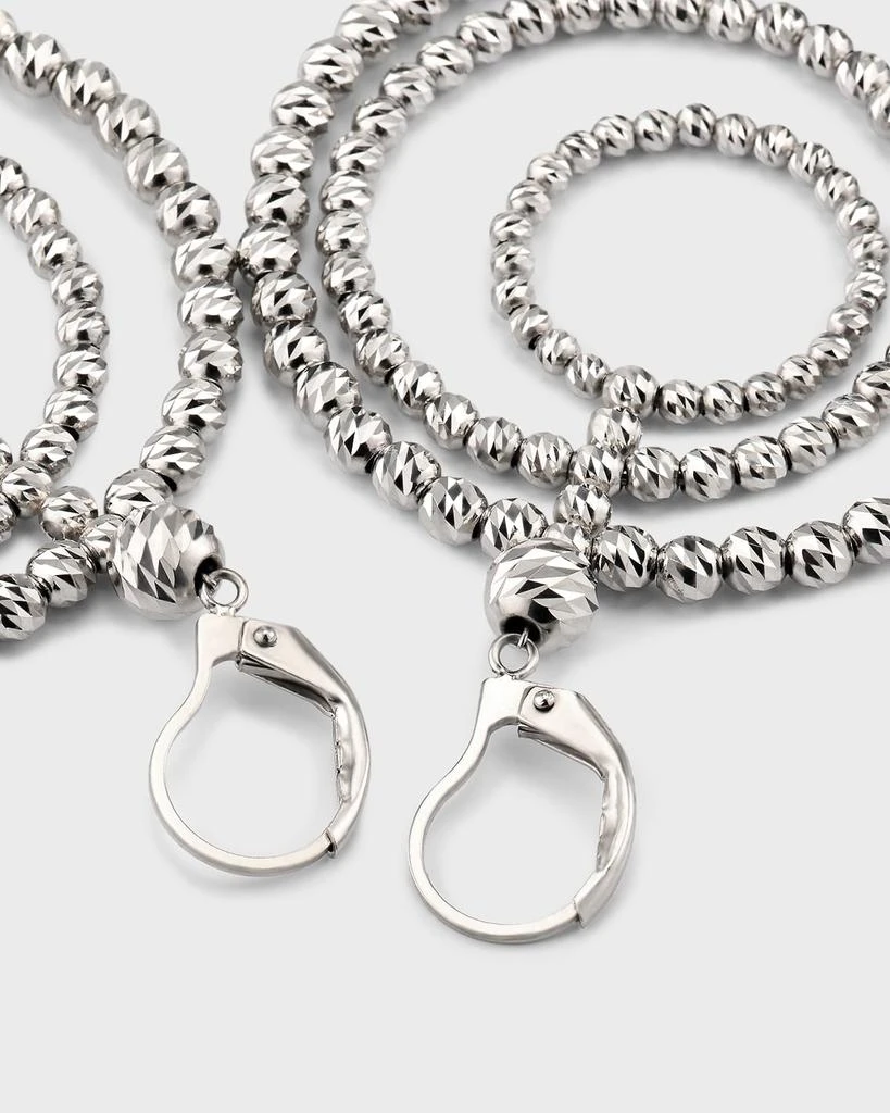 Platinum Born Platinum Hoop Earrings 4