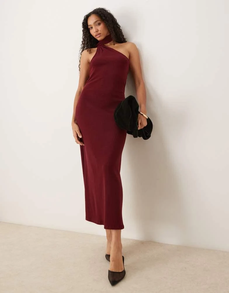 abigail silk jersey midi wrap dress Abigail Silk Jersey Midi Wrap Dress – Diane von Furstenberg main image 0