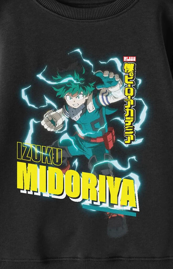 null Kids My Hero Academia Izuku Midoriya Crew Neck Sweatshirt 2