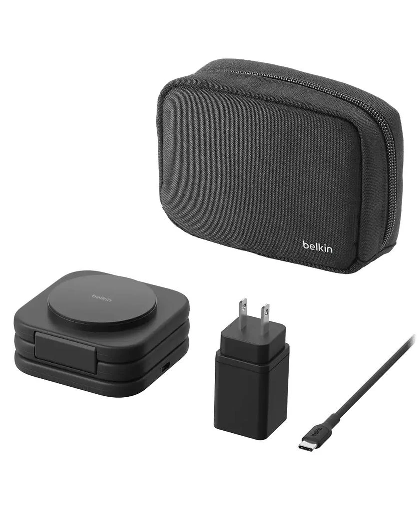 Belkin BoostCharge Pro 3-in-1 Magnetic Wireless Charging Travel Pad with Qi2 15W 7