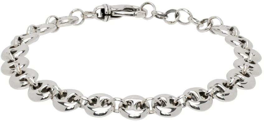 Sophie Buhai Silver Small Circle Link Bracelet 1