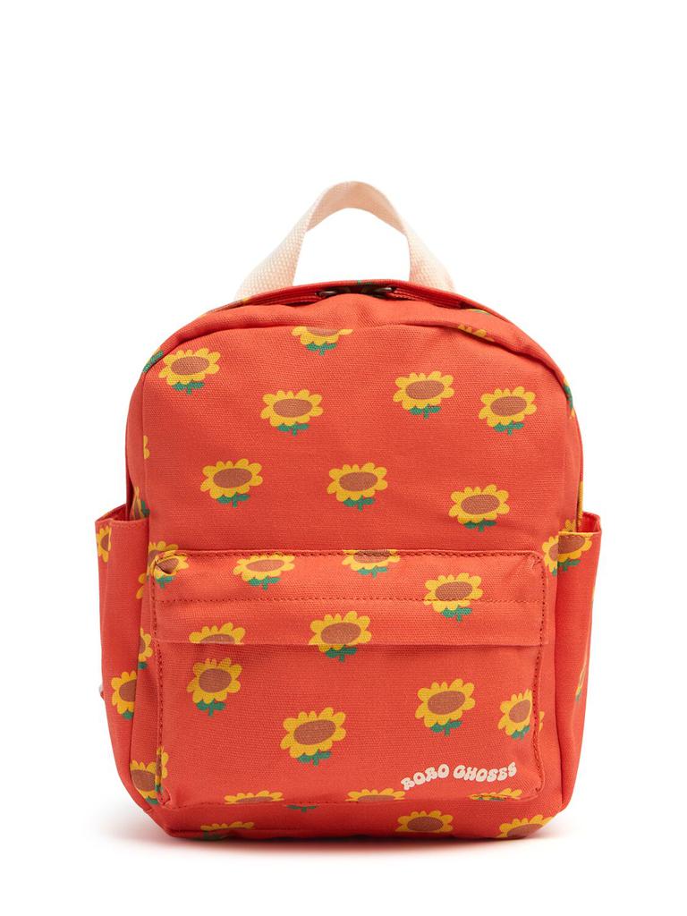 BOBO CHOSES Printed Cotton Canvas Backpack