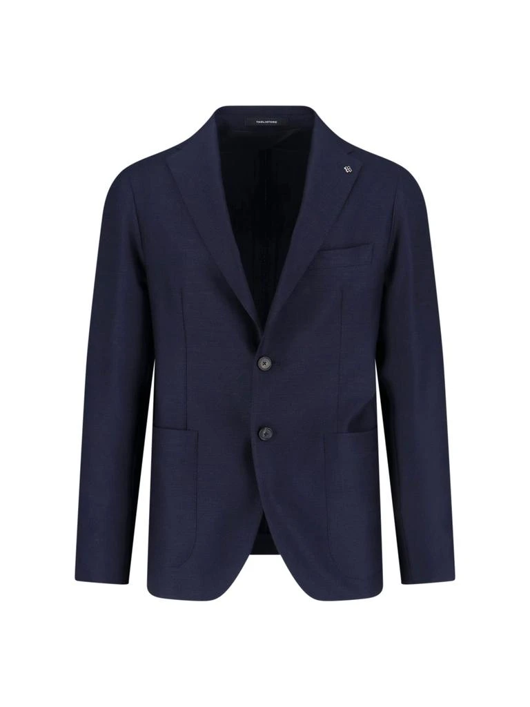 TAGLIATORE Single-Breasted Blazer – Blue