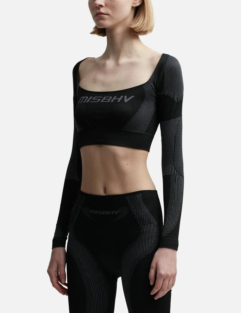 Misbhv Sport Longsleeve Cropped Jersey Top 2