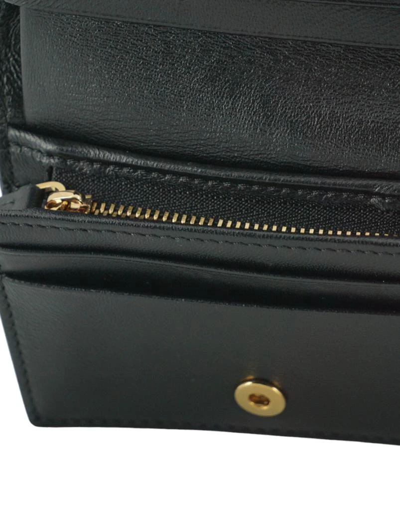 Versace Calf Leather Compact Women's Wallet 6