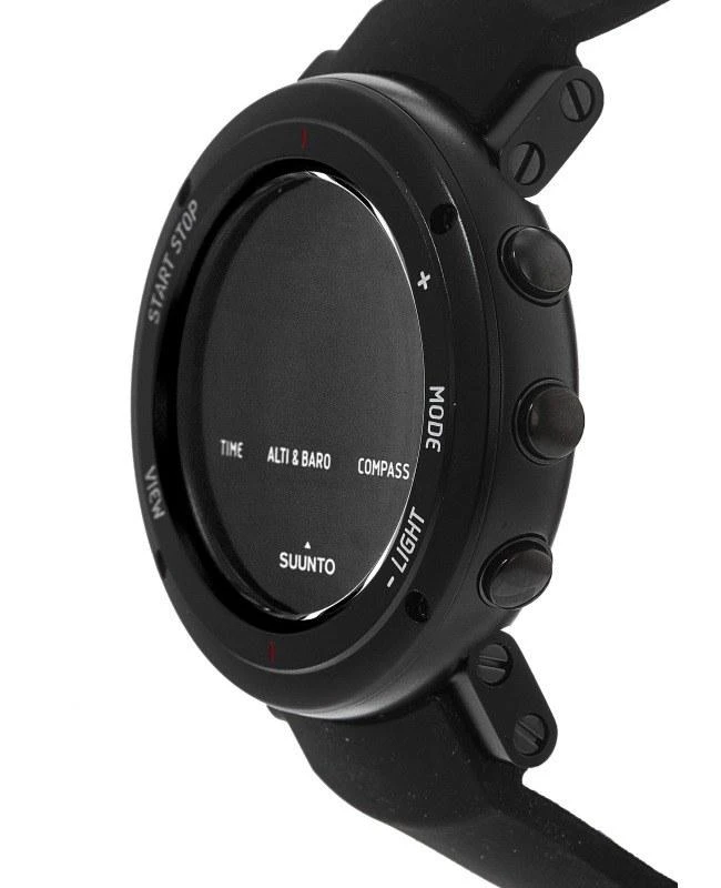 Suunto Suunto Core Alu Deep Black Digital Dial Aluminum Silicone Strap Unisex Watch SS018734000-PO 2