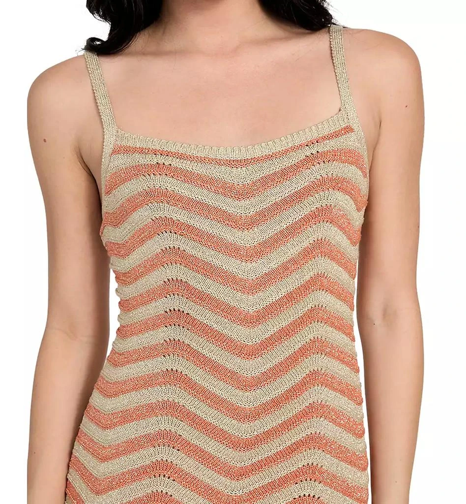 chinese dress ladies Sunset Plans Chevron Crochet Maxi Dress main image 0