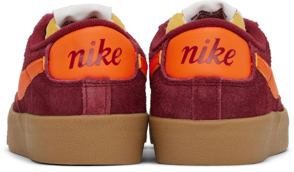 NIKE Burgundy Blazer Low '77 Vintage Sneakers 2