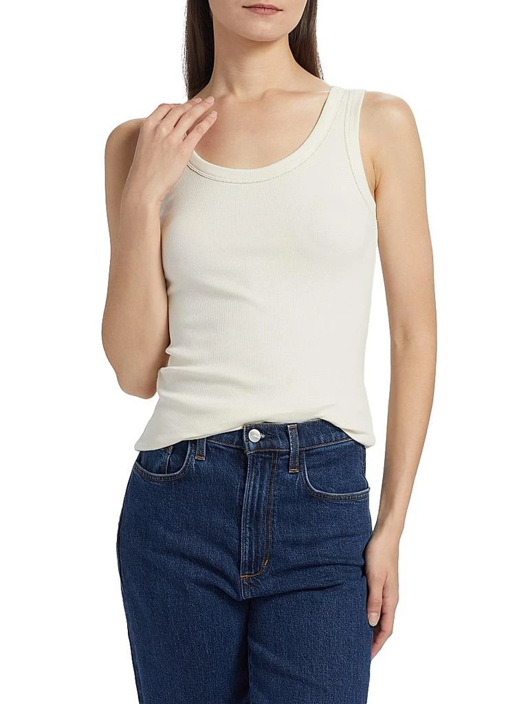 Fabiana Filippi Diamante Trim Rib-Knit Tank 3