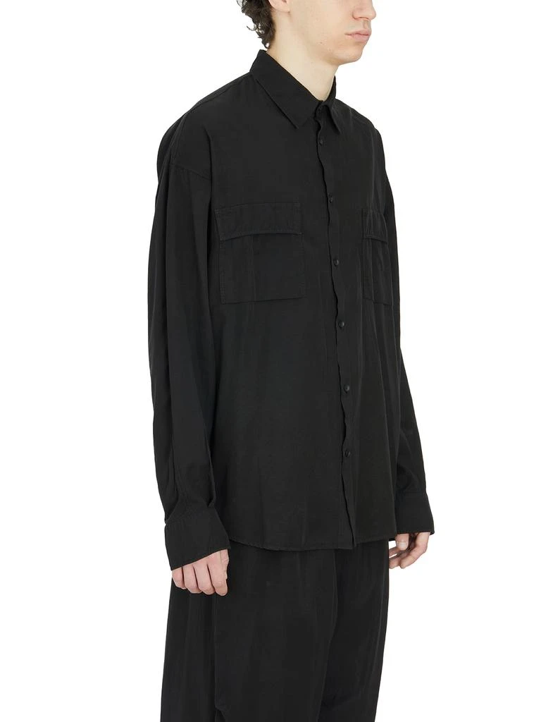 ANDREA YA'AQOV CAMICIA OVERSIZE IN CUPRO E COTONE 3