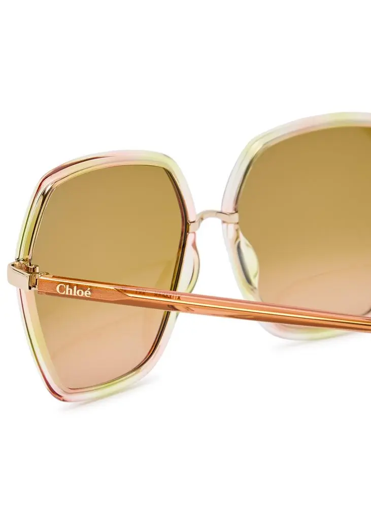 Chloé Oversized square-frame sunglasses 3