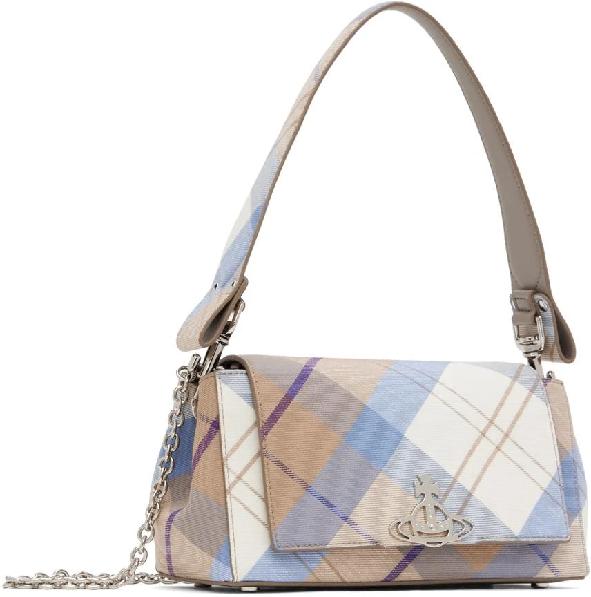 Vivienne Westwood SSENSE Exclusive Capsule Beige & Blue Hazel Medium Bag 2