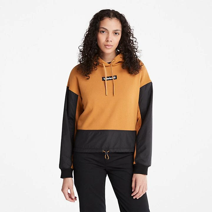 Timberland Colourblock Hoodie for Women in Yellow 1