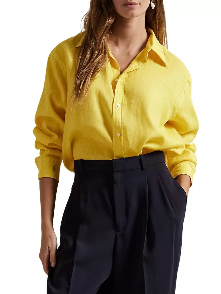 Ralph Lauren Classic Fit Linen Shirt 5