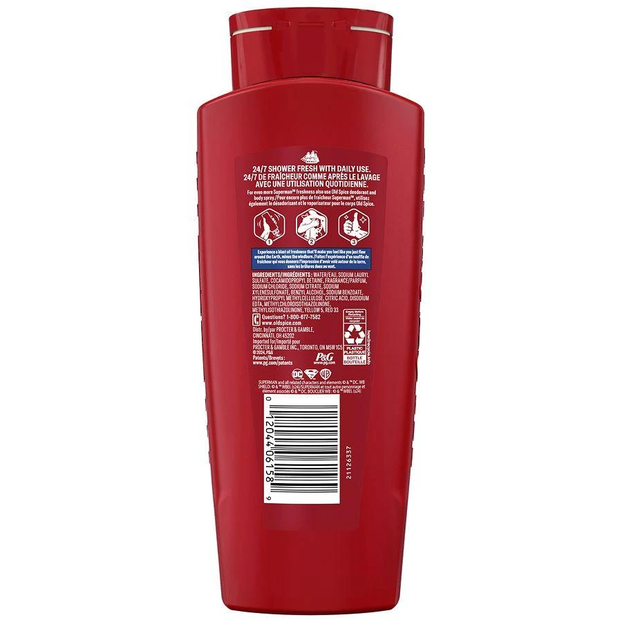 Old Spice Cleansing Body Wash for Men, 24/7 Shower Fresh with Lasting Scent Bright Citrus and Cosmos 7