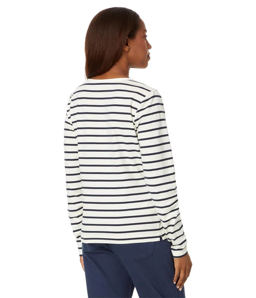 L.L.BEAN Signature Rangeley Cotton Henley Tee 2