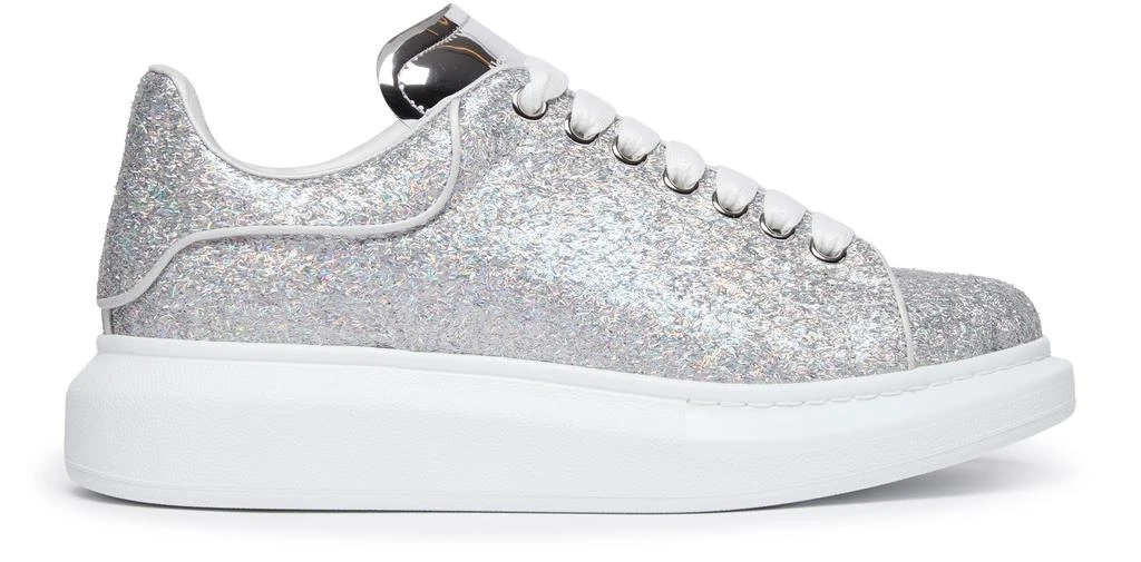 Alexander McQueen Oversize sneakers with glitter detail 1
