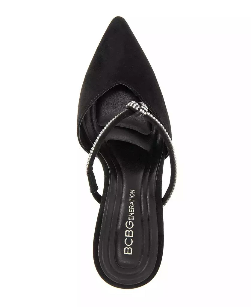 BCBG Women's Berla Rhinestone Two-Piece Pumps 4