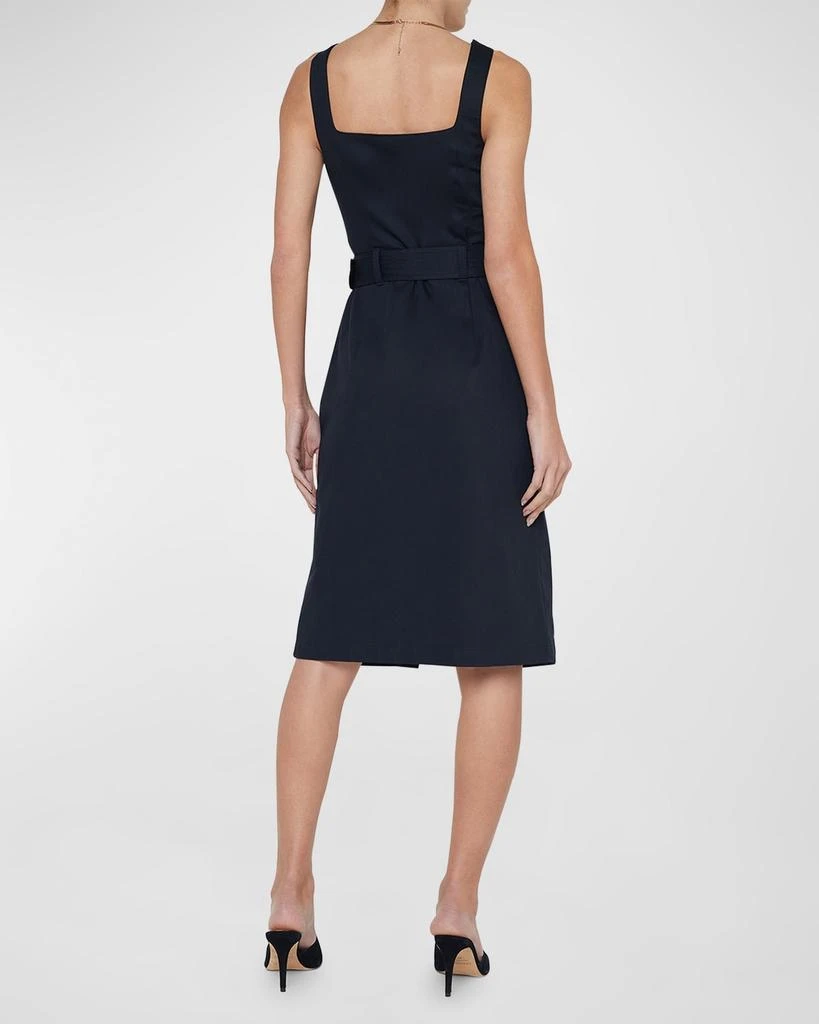 L'Agence Idy Button-Front Tank Dress 4