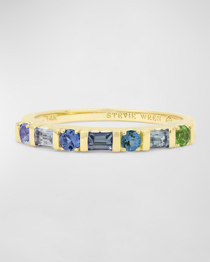 Stevie Wren 14k Yellow Gold Multi-Shape Stone Ring