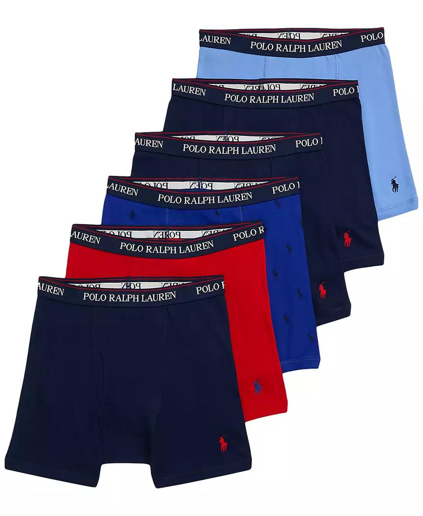 Ralph Lauren Men's 6-Pk. Classic-Fit Boxer Briefs