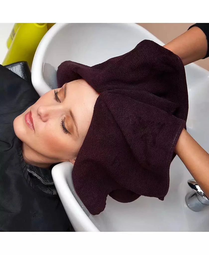 Arkwright Home Bleach-Safe Cotton Salon Towels (12 Pack), Jr. Size 16x27 in., Solid Color, Absorbent Hair Drying Towel, Perfect for Salon and Spa 7