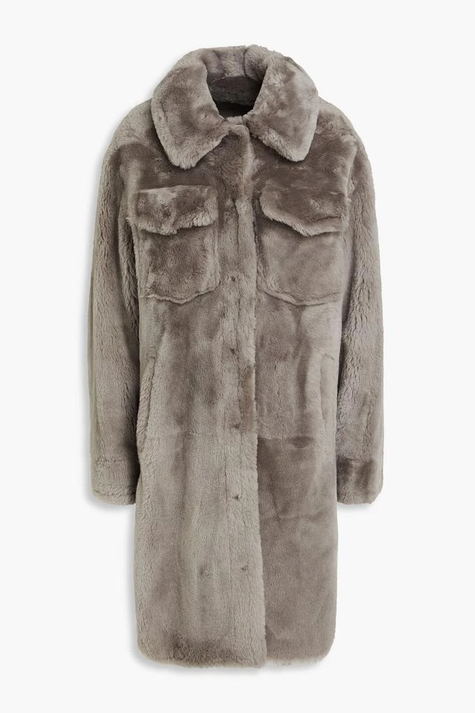 Yves Salomon Shearling coat 1