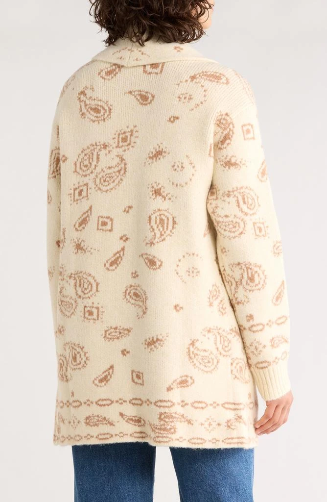 Lucky Brand Paisley Bandana Print Cardigan 2