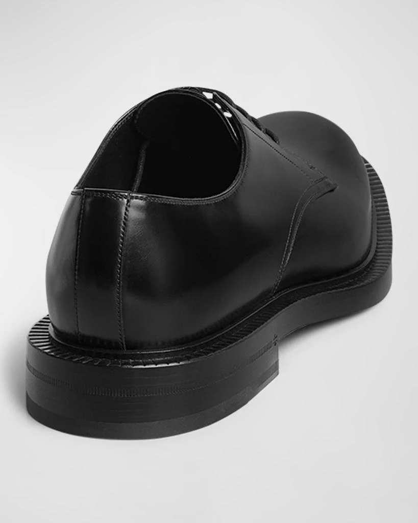 Gucci Men
s Henry Leather Lace-Up Shoes 2